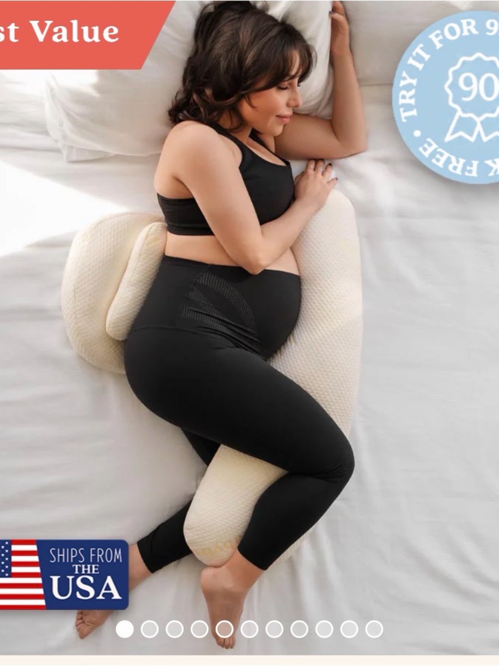 New Babybub Maternity Pillow